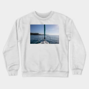 Sailing Yacht Happiness Crewneck Sweatshirt